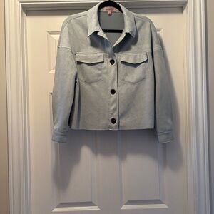 Philosophy Sky Blue Utility Jacket